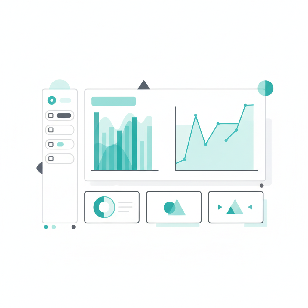 Dashboard interface mockup